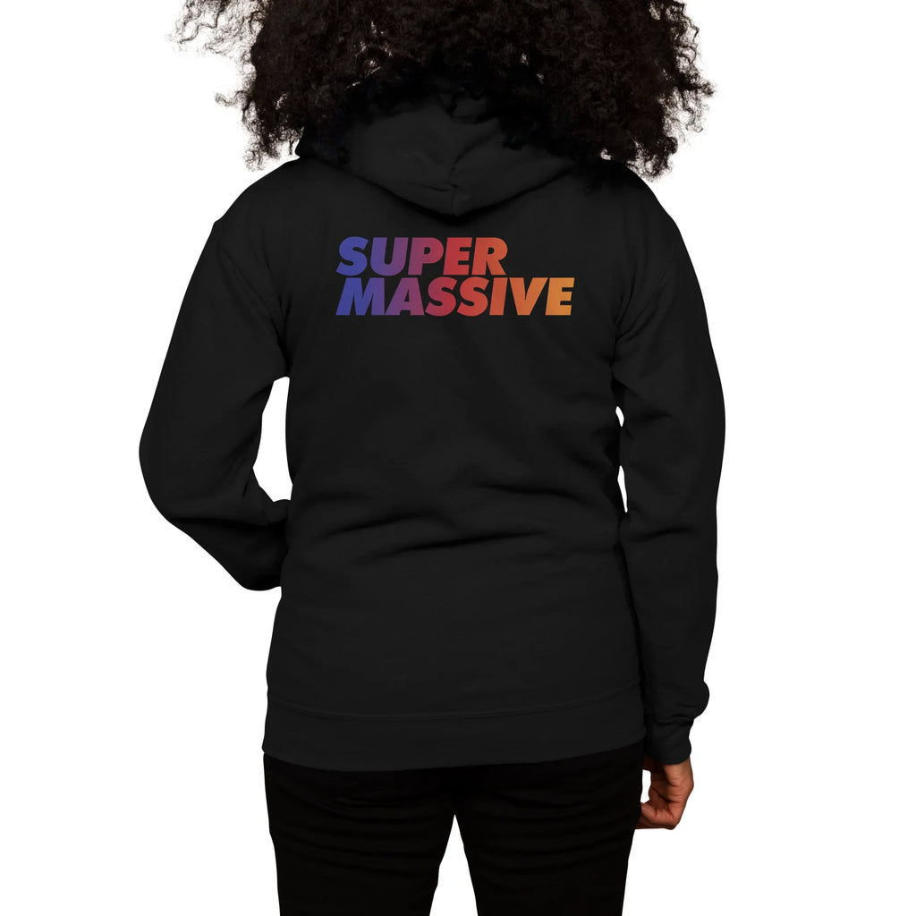 Super Massive Logo — Womens Zip Up Hoody