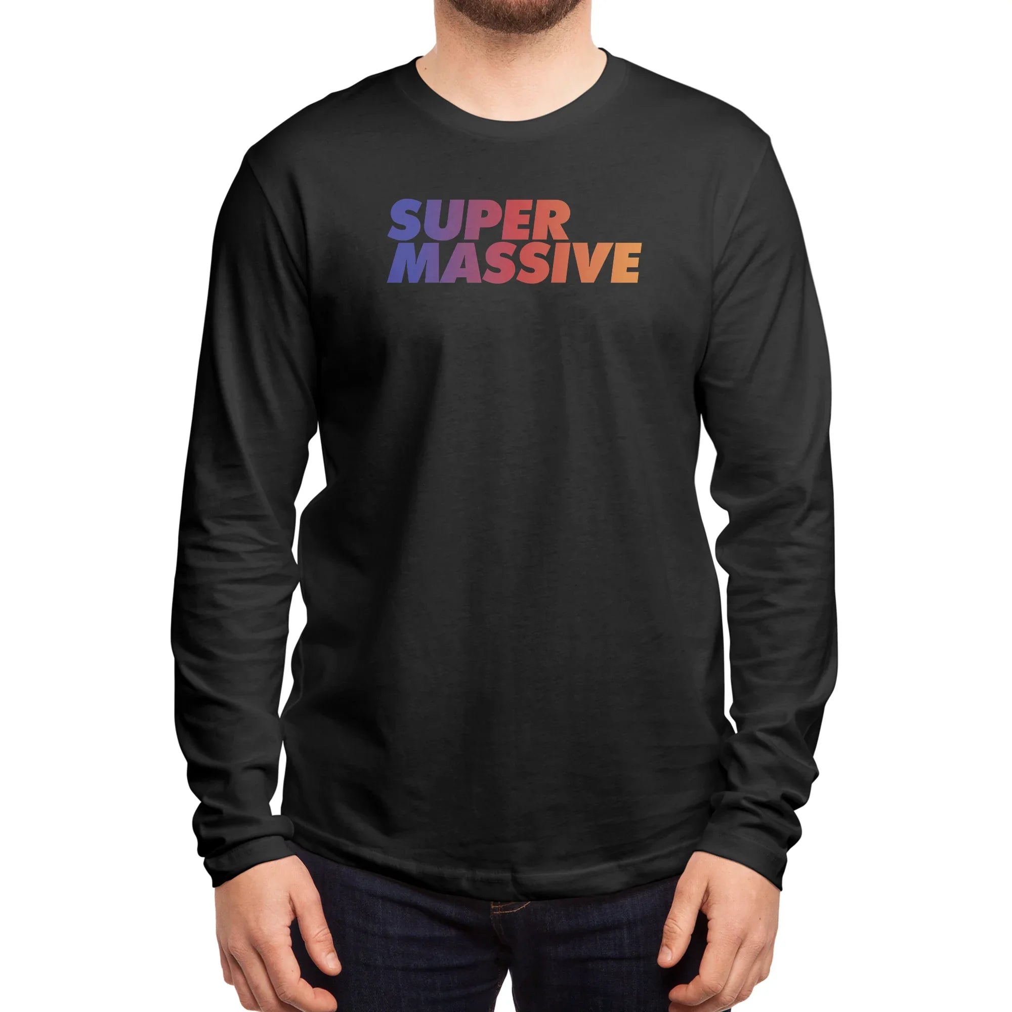 Super Massive Logo — Mens Longsleeve T Shirt