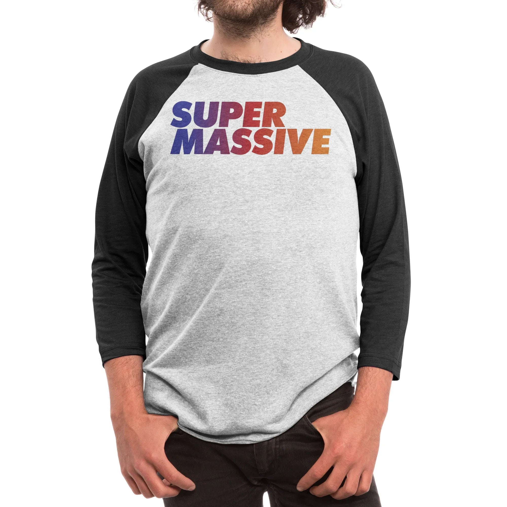 Super Massive Logo — Mens Longsleeve T Shirt