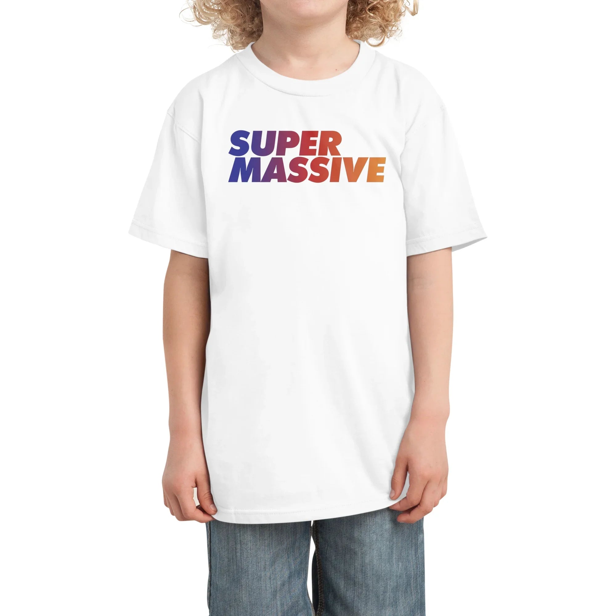 Super Massive Logo — Kids T Shirt