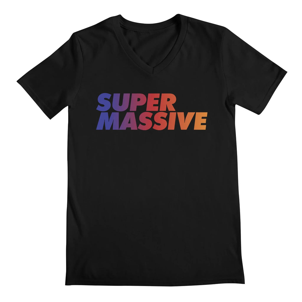 Super Massive Logo — Mens V Neck