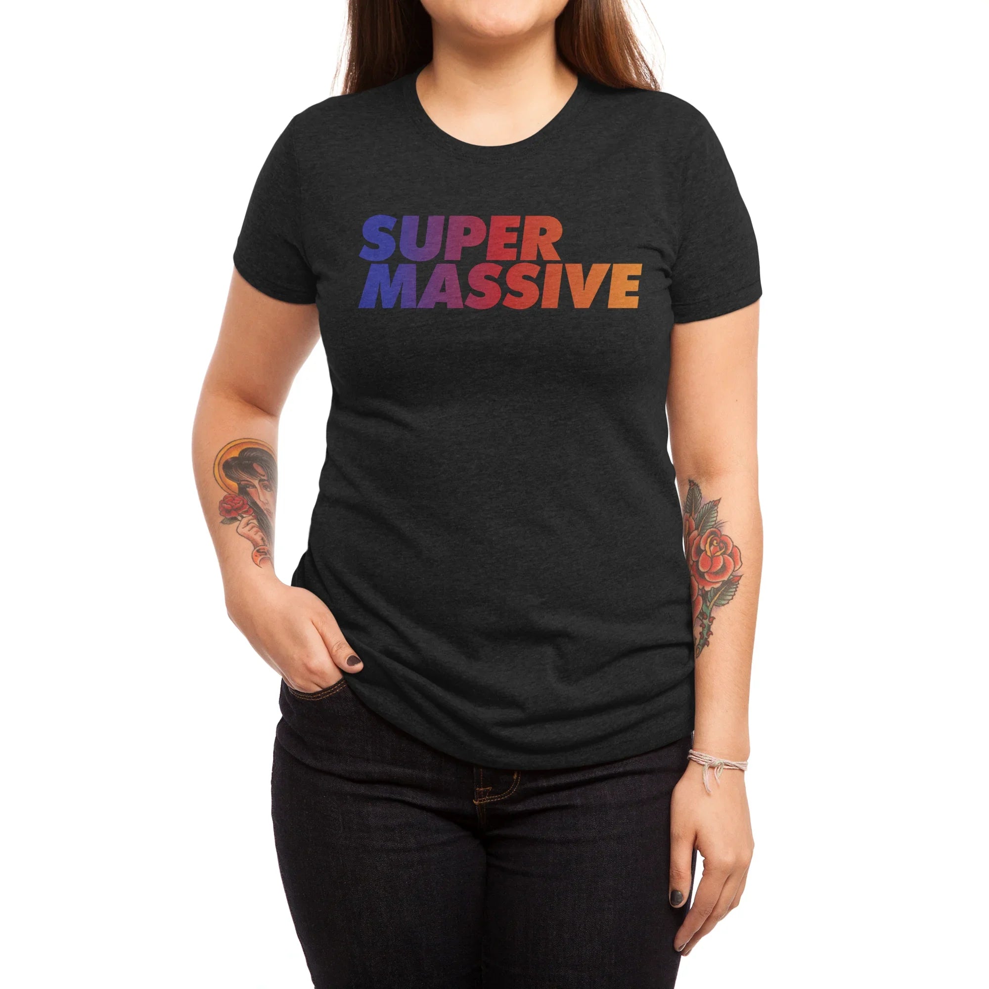 Super Massive Logo — Womens T Shirt