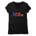 Super Massive Logo — Womens V Neck