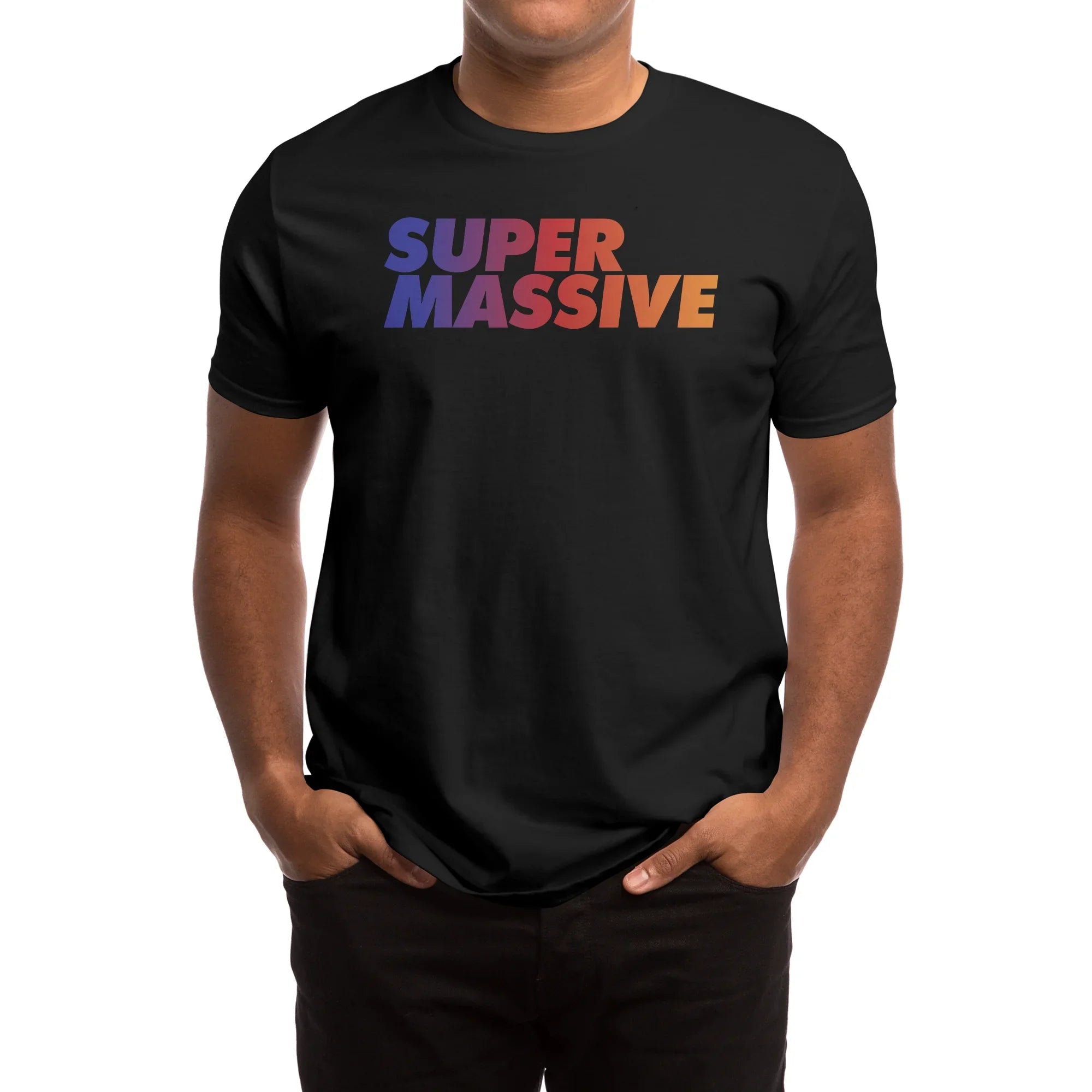 Super Massive Logo — Mens T Shirt