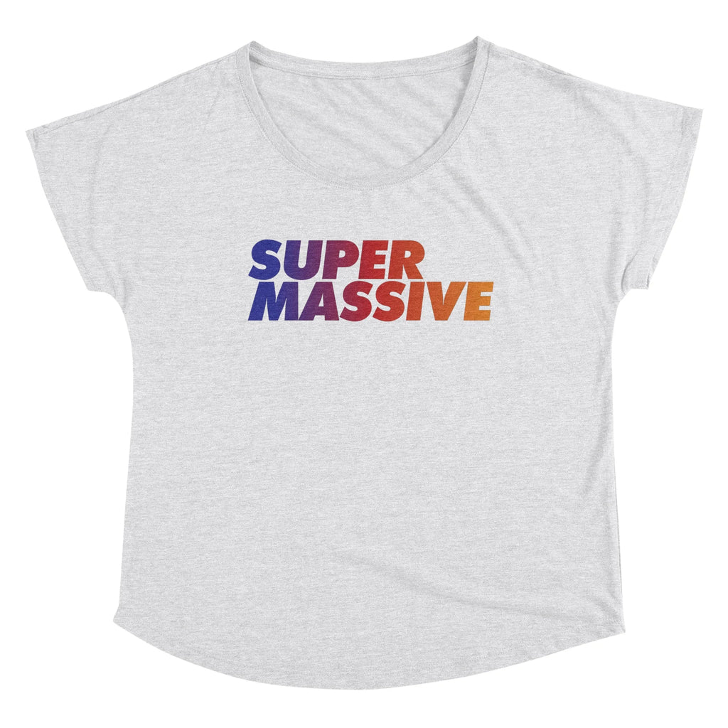 Super Massive Logo — Womens Scoop Neck