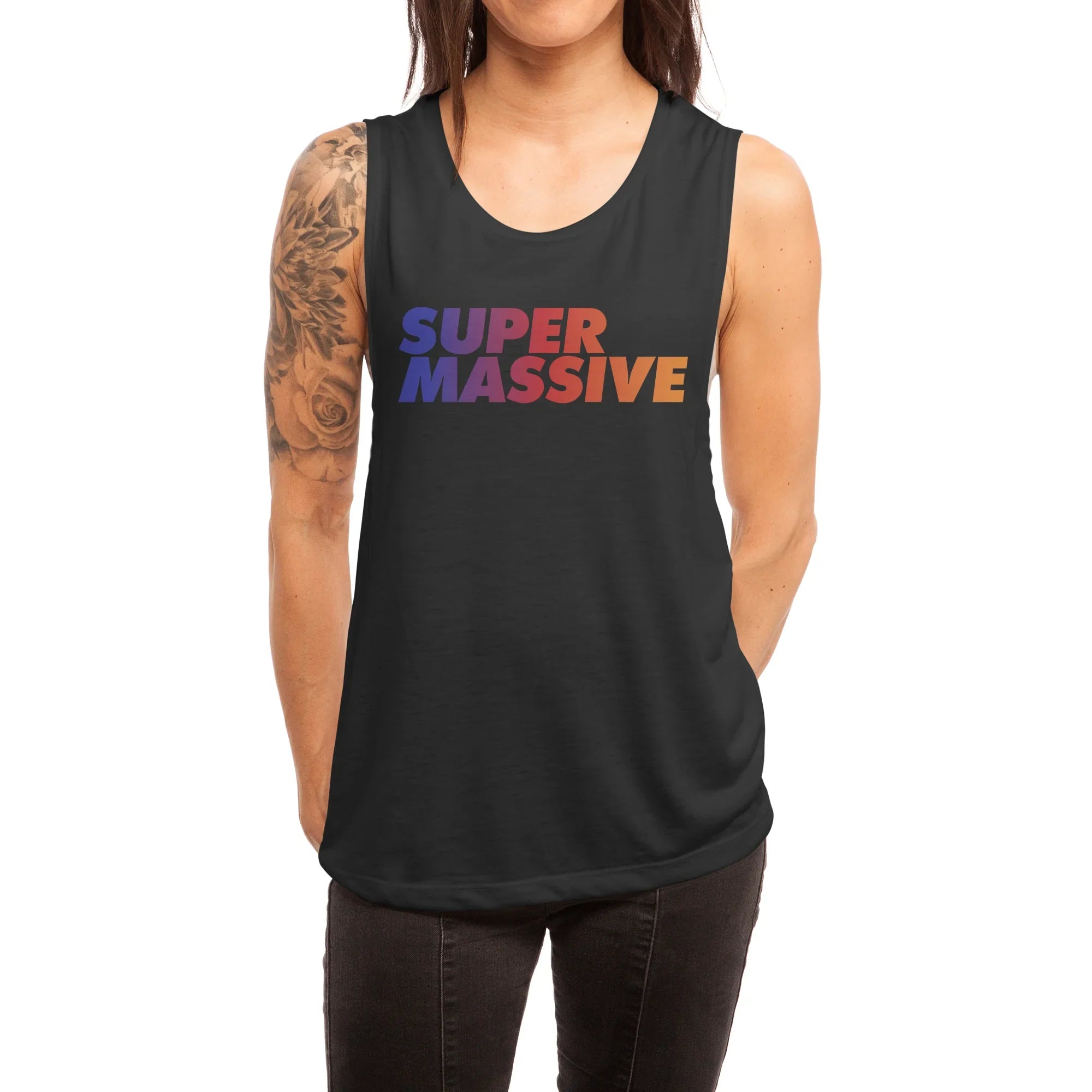 Super Massive Logo — Womens Tank