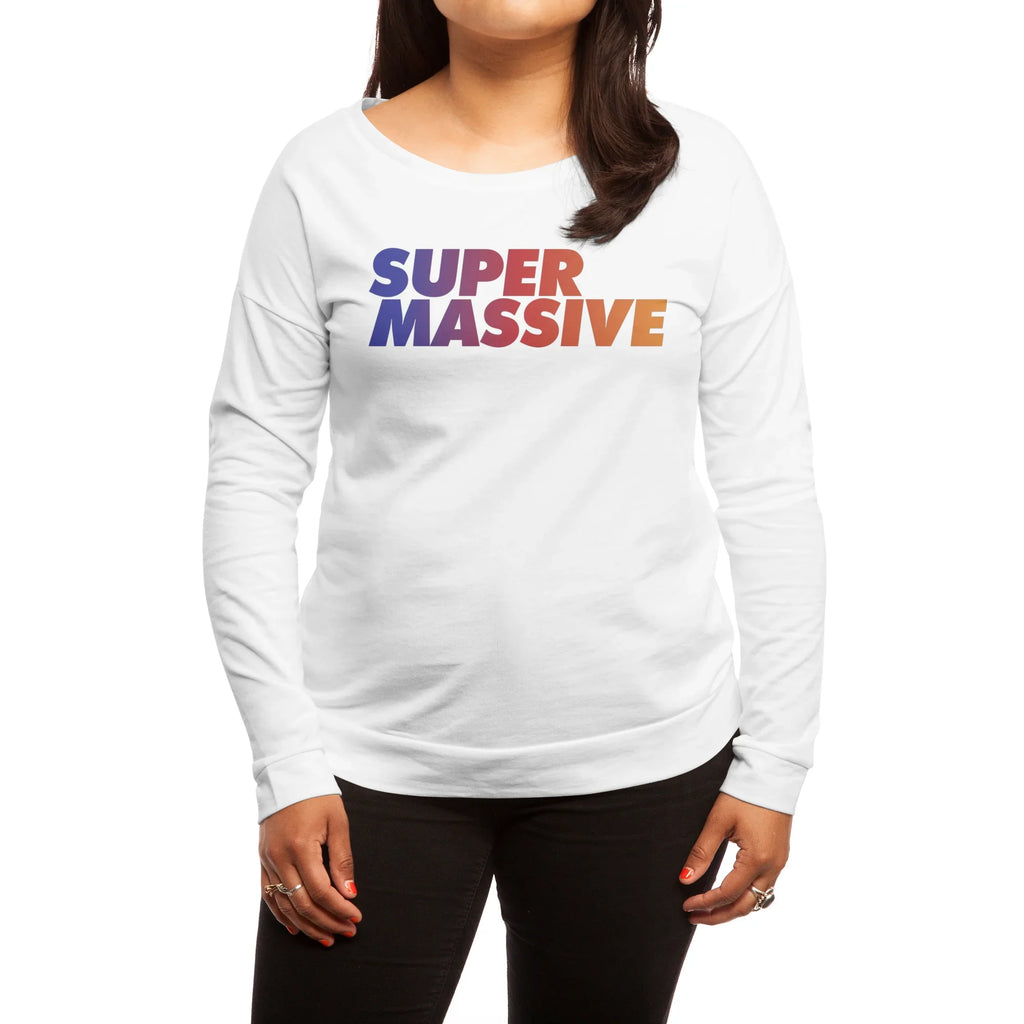 Super Massive Logo — Womens Longsleeve T Shirt