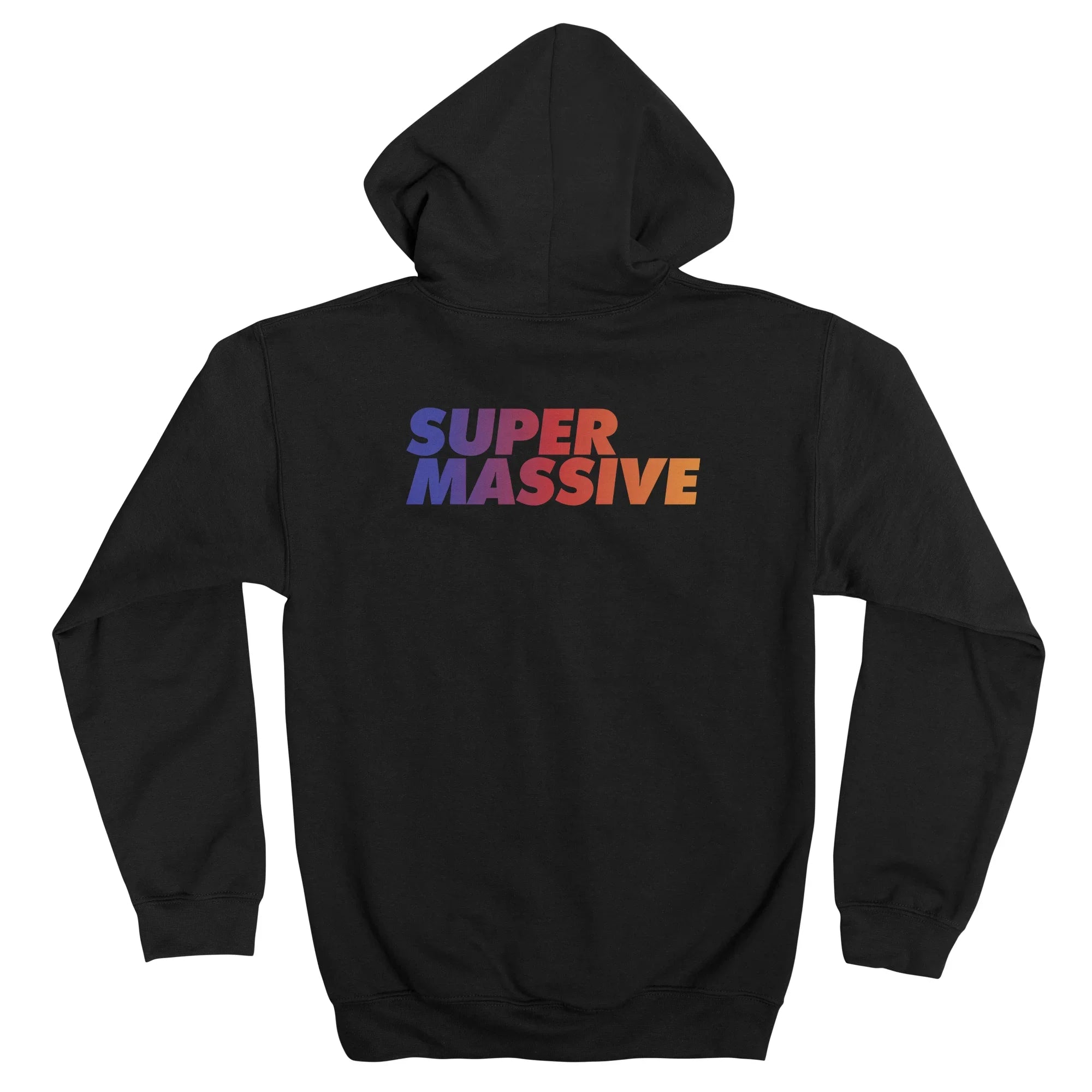 Super Massive Logo — Mens Zip Up Hoody