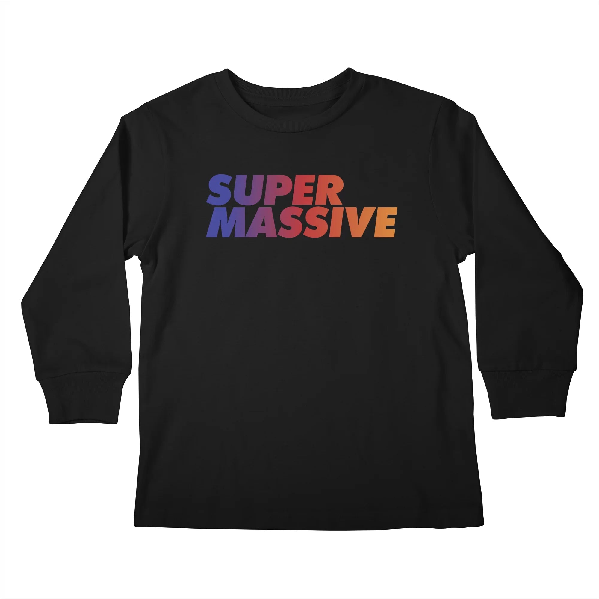 Super Massive Logo — Kids Longsleeve T Shirt