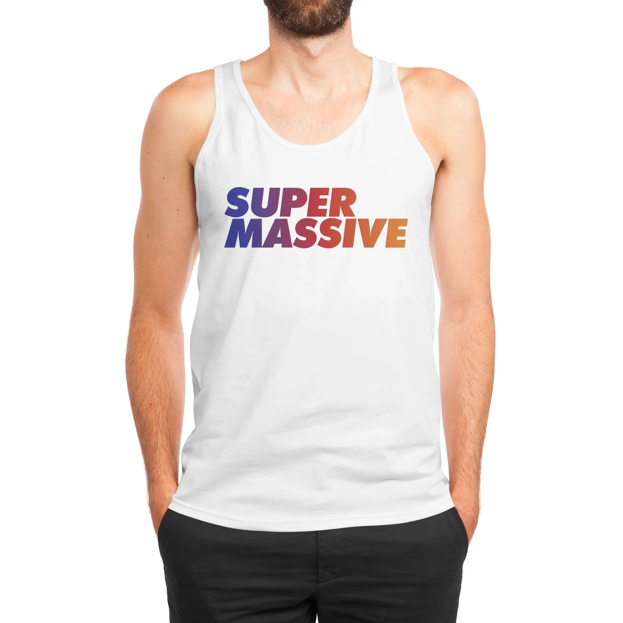 Super Massive Logo — Mens Tank