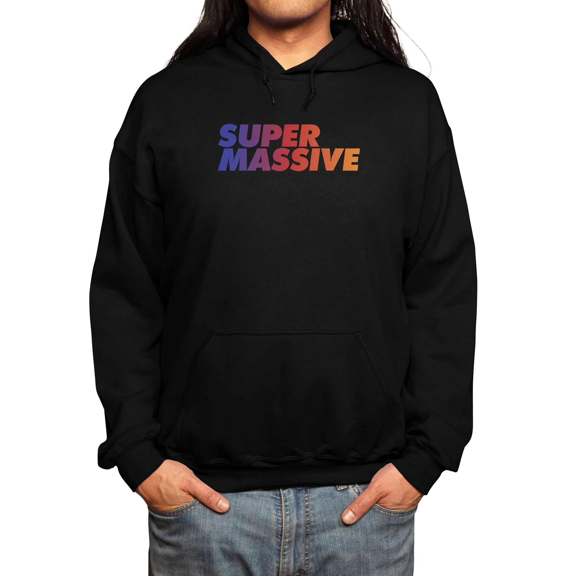 Super Massive Logo — Mens Pullover Hoody