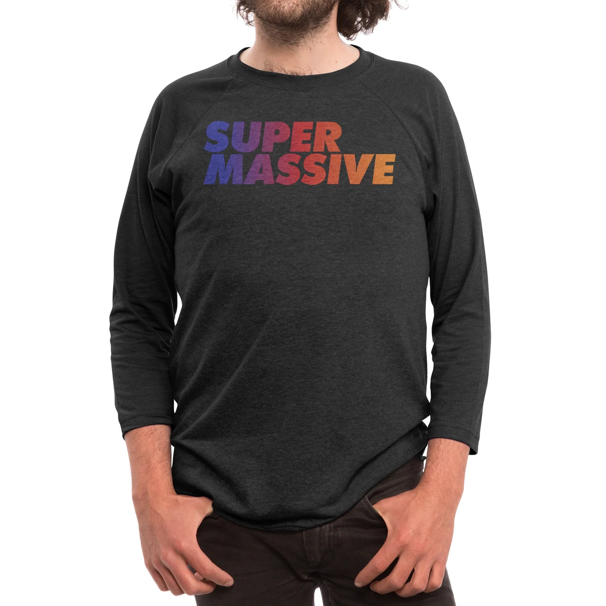 Super Massive Logo — Mens Longsleeve T Shirt